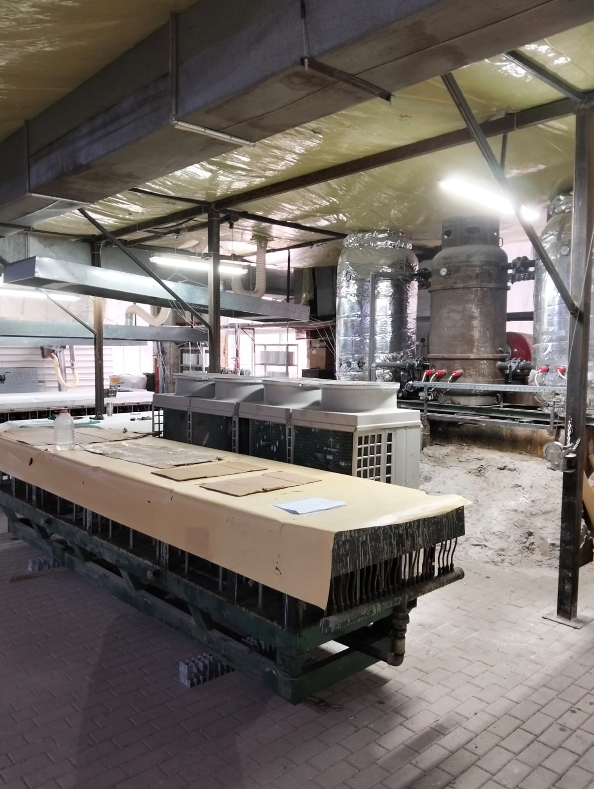 Moulding lines — in-house production